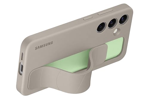 Samsung Standing Grip EF-GS921 Étui de Protection pour Smartphone Galaxy S24 avec Support pour Les Doigts, Design Fin, Taupe – Image 5