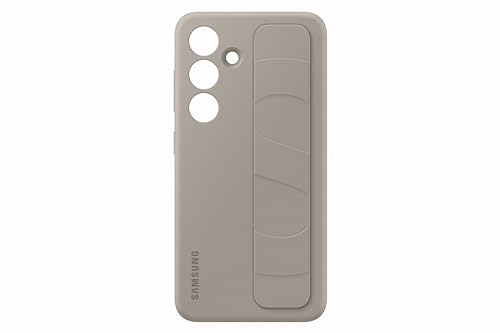 Samsung Standing Grip EF-GS921 Étui de Protection pour Smartphone Galaxy S24 avec Support pour Les Doigts, Design Fin, Taupe – Image 6