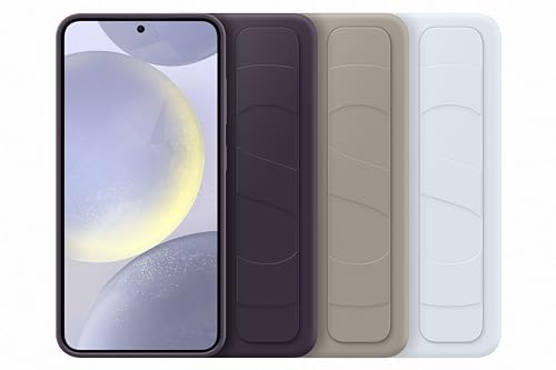 Samsung Standing Grip EF-GS921 Étui de Protection pour Smartphone Galaxy S24 avec Support pour Les Doigts, Design Fin, Taupe – Image 7