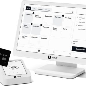 SumUp, Système de Caisse Lite avec Terminal Solo, Solution de Paiement Complète avec Logiciel Préinstallé et Fonctionnalités de Gestion