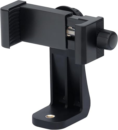 Support téléphone Universel pour trépied – Rotation à 360°, Filetage 1/4", Compatible avec Smartphones 5,8–10,5 cm (iPhone, Samsung, Huawei) – Image 3