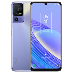 TCL 40SE Téléphone Portable 128 Go ROM 4 Go RAM, Smartphone Android 13, Écran 6.75", Double SIM, Caméra Triple 50MP, Téléphone Cellulaire NFC, 5010 mAh, avec Ecouteurs Filaires, sans Chargeur, Violet