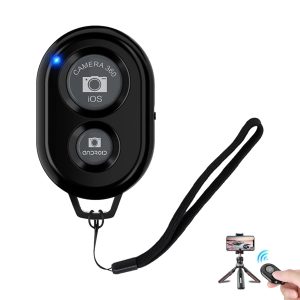 Télécommande Bluetooth Selfie sans Fil, Déclencheur à Distance Universel Compatible iOS & Android, Idéale pour Prendre des Photos et Vidéos, Facile à Utiliser, Accessoire Smartphone