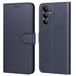Tenphone pour Coque Samsung Galaxy A15 4G, Coque Samsung A15 5G,Etui Protection Housse Premium en Cuir PU, [Emplacements Cartes], Pochette Flip Case Compatible avec Book (Bleu, Samsung A15 4G / 5G)
