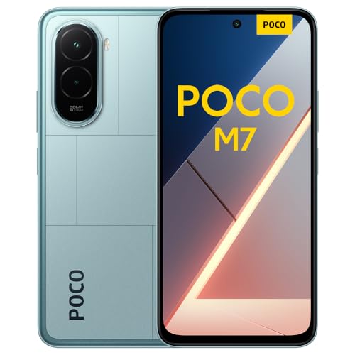 XIAOMI POCO M7, Smartphone 6+128 Go, écran FHD+ 144 Hz de 6,9 Pouces, Snapdragon 685, Double caméra AI 50 MP, 7000 mAh, Bleu, Chargeur Non Inclus (Version Française + 2 Ans de Garantie) – Image 2