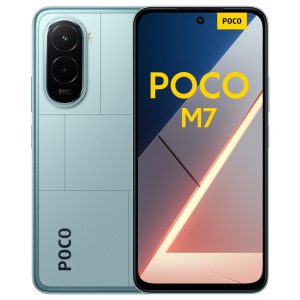 XIAOMI POCO M7, Smartphone 6+128 Go, écran FHD+ 144 Hz de 6,9 Pouces, Snapdragon 685, Double caméra AI 50 MP, 7000 mAh, Bleu, Chargeur Non Inclus (Version Française + 2 Ans de Garantie)