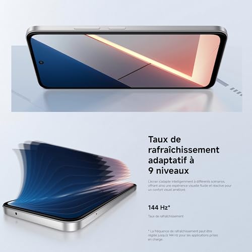 XIAOMI POCO M7, Smartphone 6+128 Go, écran FHD+ 144 Hz de 6,9 Pouces, Snapdragon 685, Double caméra AI 50 MP, 7000 mAh, Bleu, Chargeur Non Inclus (Version Française + 2 Ans de Garantie) – Image 8