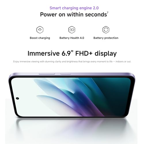 XIAOMI Redmi 15 - Smartphone Von 6 + 128GB, Violett, Bildschirm Von 6,9" 120Hz, procesador Snapdragon® 685, 50MP-Kamera, 7000mAh, Keine Ladegeräte enthalten – Image 8