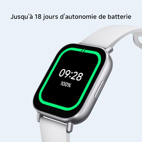 XIAOMI Redmi Watch 5 Active – Montre connectée Fitness, écran LCD 2", 18j autonomie, appels Bluetooth, 140+ Modes Sport, Suivi du Sommeil, 5ATM, GPS, Android & iOS, Noir – Image 5