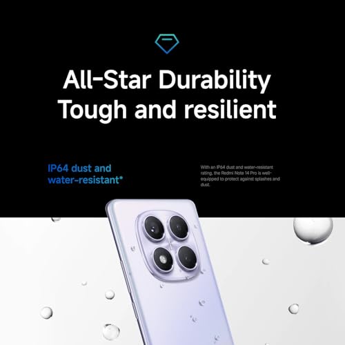 XIAOMI Smartphone Redmi Note 14 Pro,8+256GB,Violet,Caméra IA prograde 200MP,Batterie 5500mAh,Appareil Photo Selfie 32MP,fonctionnalités IA (Chargeur Non Inclus,Version Française+ Ans de Garantie) – Image 6