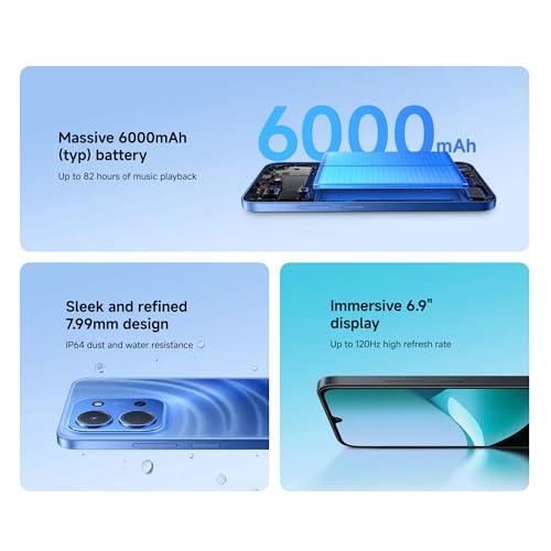 Xiaomi Redmi 15c 4+128GB 6.9" 4G Midnight Black DS EU – Image 3