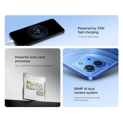 Xiaomi Redmi 15c 4+128GB 6.9" 4G Midnight Black DS EU – Image 4