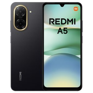 Xiaomi Redmi A5 Smartphone - 4 Go+128 Go, écran 6,5 Pouces HD+, Batterie 5000 mAh, Android 13 Go Edition, Double SIM - Noir