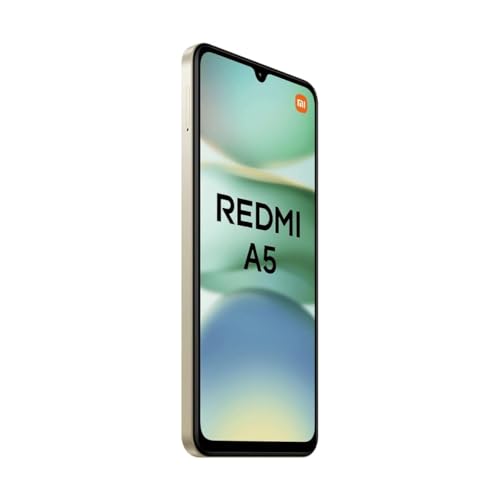 Xiaomi Smartphone Redmi A5, 4+128GO, Double Appareil Photo AI de 32 MP, Batterie Massive de 5200 mAh, Octa-Core, Écran immersif de 6,88 Pouces jusqu'à 120 Hz,Or (Non Adaptateur) – Image 5