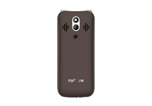 myPhone Halo 4 Plus LTE Téléphone Portable Senior Débloqué, Double Nano-SIM, Écran 3,5", Grandes Touches, Station de Charge, Longue Durée de Veille (2500 mAh), 4G, Caméra 2 MP – Praline Collection – Image 4