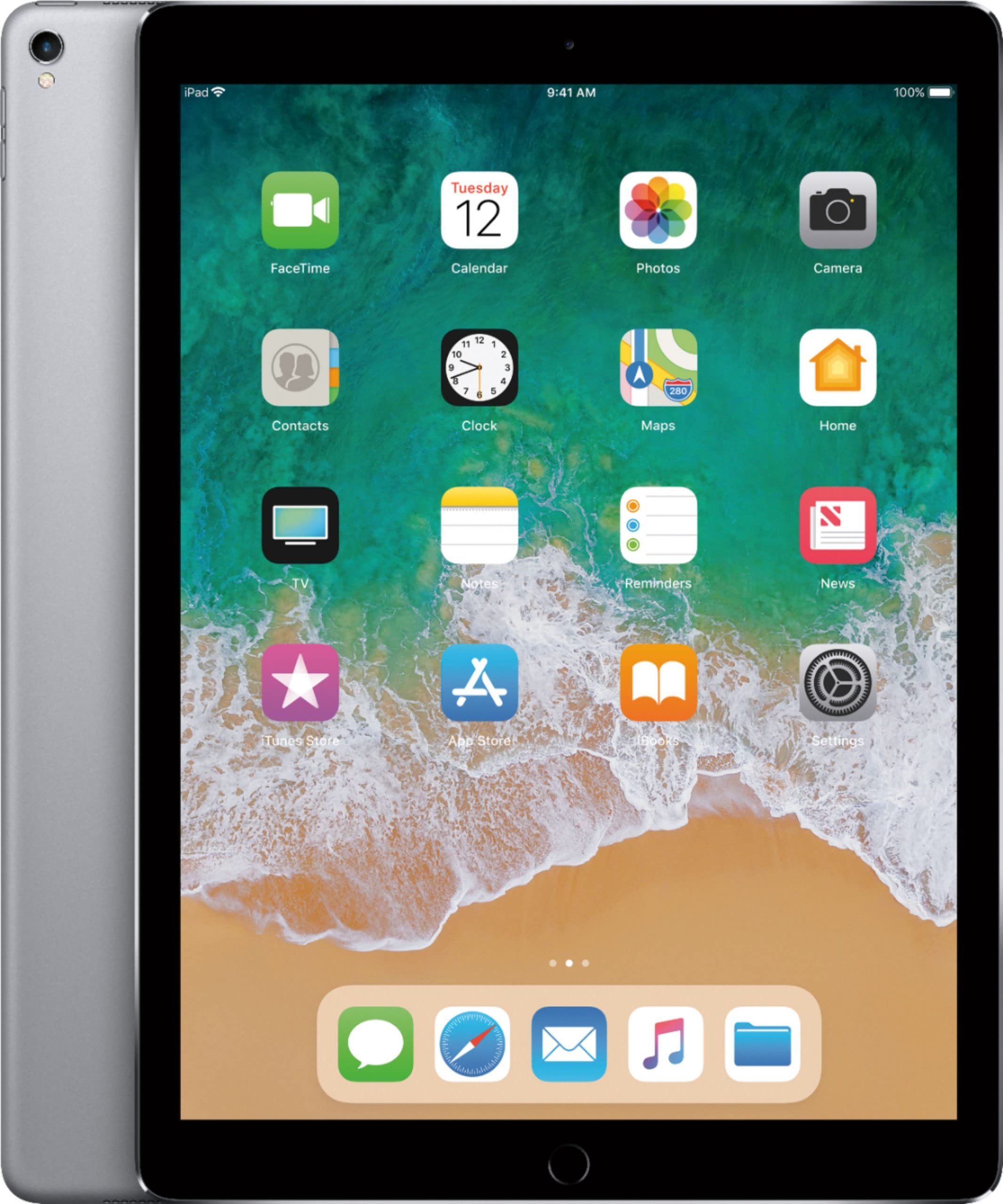 2017 Apple iPad Pro (12.9-inch, WiFi, 64GB) - Gris Sidéral (Reconditionné)