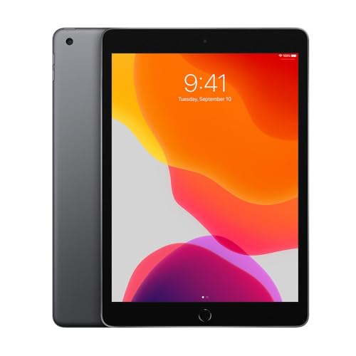 2019 Apple iPad (10,2-pouces, Wi-Fi, 32 Go) Gris Sidéral (Reconditionné) – Image 2