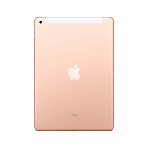 2019 Apple iPad (10,2-pouces, Wi-Fi + Cellulaire, 128 Go) Or (Reconditionné) – Image 3
