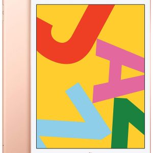 2019 Apple iPad (10,2-pouces, Wi-Fi + Cellulaire, 128 Go) Or (Reconditionné)