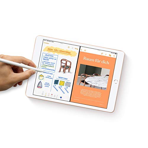 2019 Apple iPad (10,2-pouces, Wi-Fi + Cellulaire, 128 Go) Or (Reconditionné) – Image 6