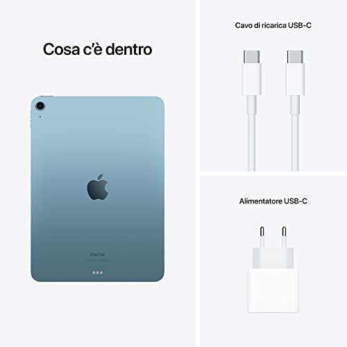 2022 Apple iPad Air (10.9-pouces, Wi-FI, 64 Go) - Bleu (Reconditionné) – Image 7