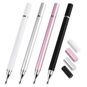 4 Pièce Stylet, 2 en 1 Stylo Tablette pour écrans tactiles Para et Téléphones Portables, Stylo pour ipad, iPhone, Samsung, Huawei etc