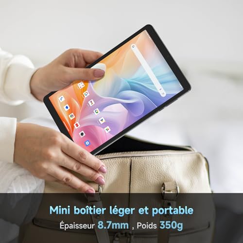 ALLDOCUBE iPlay 60 Mini - Tablette 8,7 Pouces - Android 15, Allwinner Octa-Core, 12Go+ 64Go, Écran 90Hz IPS 400 Nits, Widevine L1 Netflix, WiFi/4G LTE/GPS – Image 3