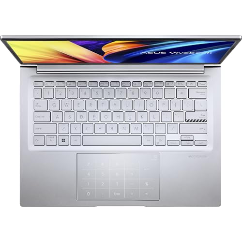 ASUS Vivobook 14 S1405VA-LY276W 14 Pouces WUXGA PC Portable (Intel Core i9-13900H 5.4 Ghz, 16 Go DDR4, 1To SSD PCIe 4.0, Intel Iris X Graphics, Windows 11 Home) - Clavier AZERTY - Gris – Image 3