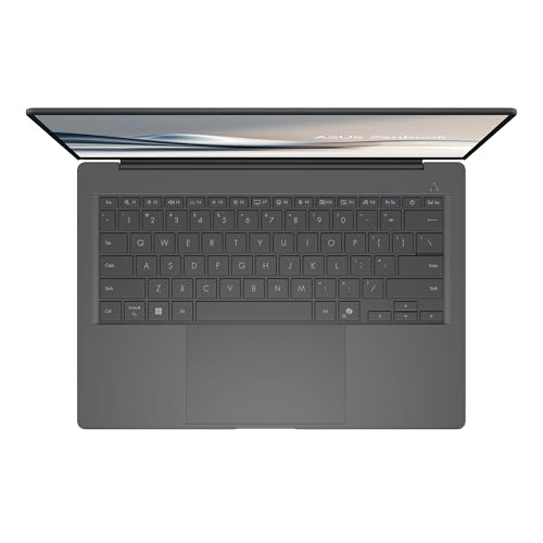 ASUS Zenbook A14 UX3407RA-QD011W Copilot+ PC 14 Pouces WUXGA OLED 60Hz Pc Portable (Snapdragon X Elite X1E 78 100, 32GB LPDDR5X, 1TB SSD, Qualcomm Adreno GPU, Windows 11 Home) – Clavier AZERTY. – Image 3