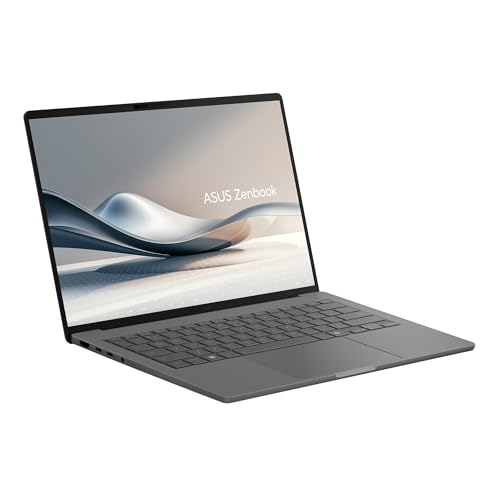 ASUS Zenbook A14 UX3407RA-QD011W Copilot+ PC 14 Pouces WUXGA OLED 60Hz Pc Portable (Snapdragon X Elite X1E 78 100, 32GB LPDDR5X, 1TB SSD, Qualcomm Adreno GPU, Windows 11 Home) – Clavier AZERTY. – Image 4