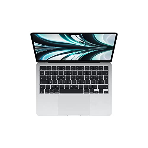 Apple 2022 MacBook Air avec Puce M2 : écran Liquid Retina de 13,6 Pouces, 8GB de RAM, 256 Go de Stockage SSD ; Argent – Image 3