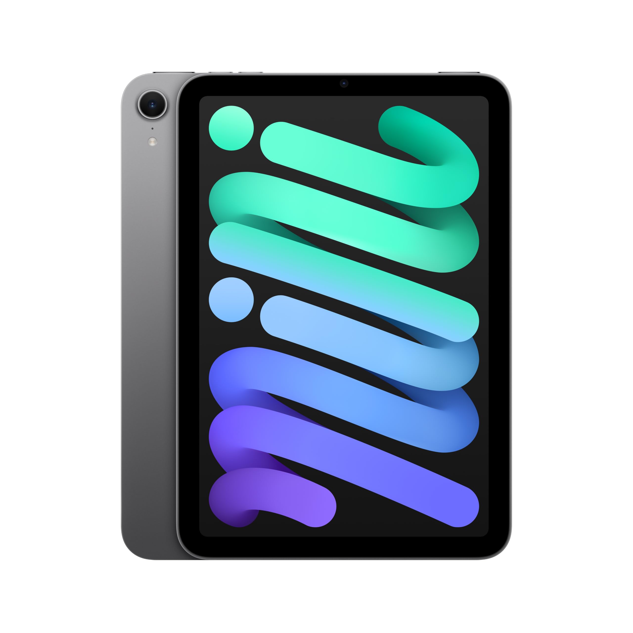 Apple iPad Mini (A17 Pro) : Écran Liquid Retina 8,3 Pouces, 128 Go, Wi-FI 6E, caméras Avant/arrière 12 Mpx, Touch ID, autonomie d’Une journée - Gris sidéral