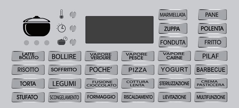 Ariete Multi-Cooker Twist 2945, Machine à Cuisiner, Marmite Électrique Multifonction avec 30 Programmes de Cuisson Préréglés, Écran Lcd, Capacité de 5 L, 1900W, Blanc – Image 5