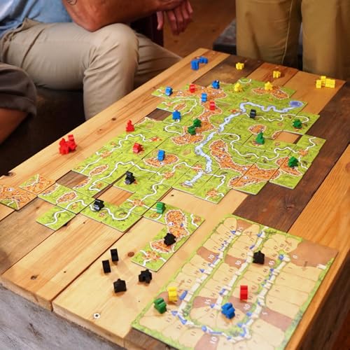 Asmodee - Carcassonne - UNbox Now - Jeu de Société Moderne pour Enfants dès 7 Ans - 2 à 5 Joueurs - A Jouer en Famille - 35 Min - Niveau Facile - Construis Le Plateau de Jeu à Mesure - en Français – Image 6
