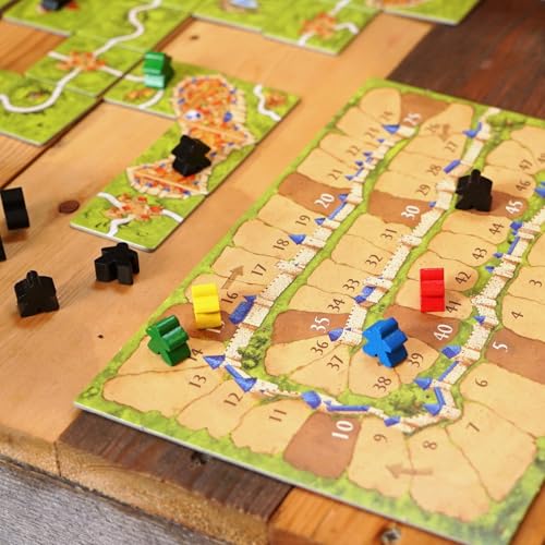 Asmodee - Carcassonne - UNbox Now - Jeu de Société Moderne pour Enfants dès 7 Ans - 2 à 5 Joueurs - A Jouer en Famille - 35 Min - Niveau Facile - Construis Le Plateau de Jeu à Mesure - en Français – Image 7