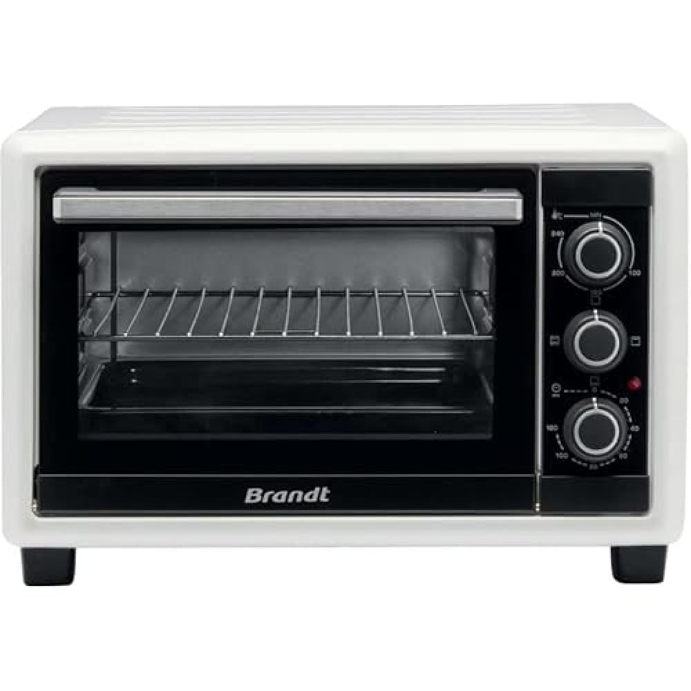 BRANDT FC16CW - Four électrique - Convection naturrelle - 16 litres - 1.2 kWatt - blanc, 33.5x41x28 cm