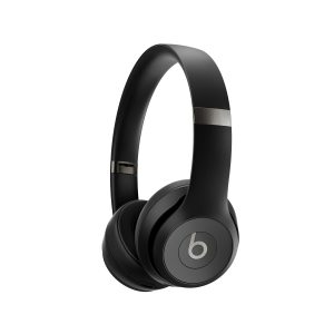 Beats Solo 4 – Casque Supra-auriculaire sans Fil Bluetooth, Apple et Android Compatible, 50 Heures d’autonomie – Noir Mat