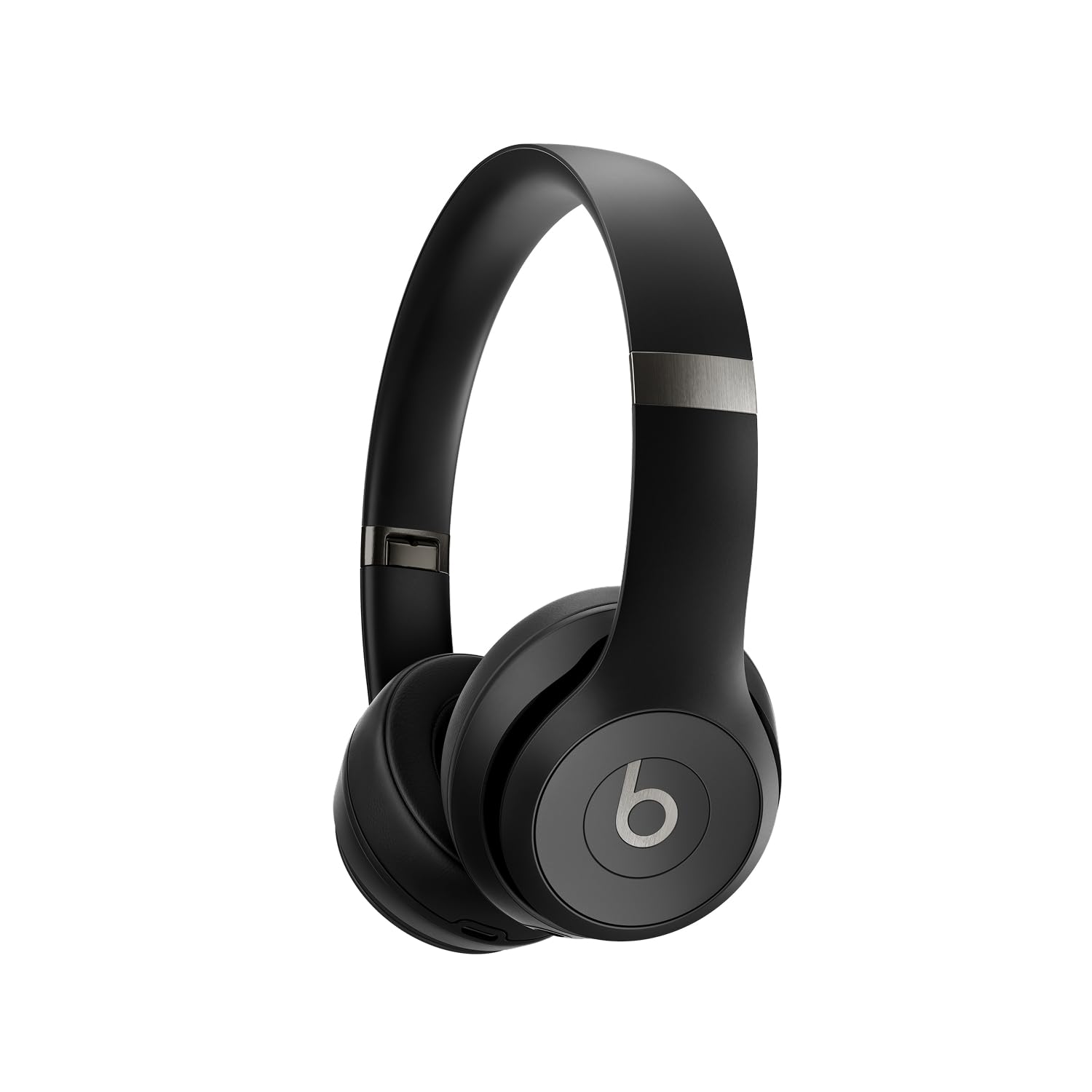Beats Solo 4 – Casque Supra-auriculaire sans Fil Bluetooth, Apple et Android Compatible, 50 Heures d’autonomie – Noir Mat