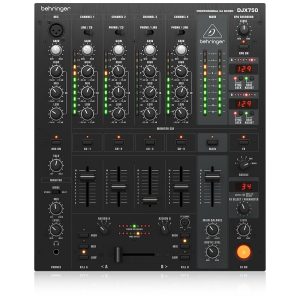 Behringer Djx750 Table de Mixage Dj Professionnel 5 Canaux avec Effets Numériques Avancés et Compteur Bmp