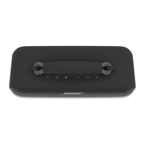 Bose Soundlink Max, Grosse enceinte Bluetooth étanche, Enceinte puissante rechargeable avec jusqu’à 20 heures d’autonomie, USB-C, Enceinte avec entrée auxiliaire 3,5 mm intégrée, Noir – Image 5