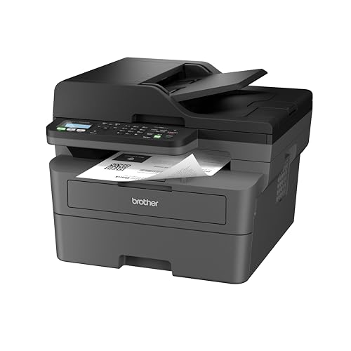 Brother MFC-L2800DW | Imprimante Multifonction 4 en 1 (Impression/Scan/Copie/Fax) Laser | Impression en Noir Uniquement | WiFi/Ethernet | Recto-Verso | Eligible à l'abonnement d'encre EcoPro. – Image 3