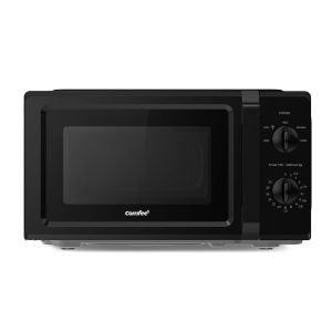 COMFEE' CMO-MP012OC(BK) Micro-ondes Onduleur, 700W de Puissance, 5 Niveaux de Puissance, Décongélation, Minuterie de 30 minutes, 19L, Noir