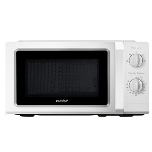 COMFEE' CMO-MP012OC(WH) Micro-ondes Onduleur, 700W de Puissance, 5 Niveaux de Puissance, Décongélation, Minuterie de 30 minutes, 19L, Blanc