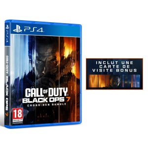 Call of Duty : Black Ops 7 - PlayStation 4 (Contenu bonus exclusif Destockage Multimédia) Téléchargement de contenu requis