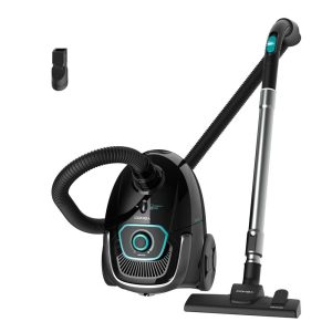 Cecotec Aspirateur Traîneau avec Sac de 2,5 L Conga Powerbag 2500 Plus. 850 W, Filtration Haute Efficacité, Tube Télescopique en Métal, Comprend des Accessoires Adaptés aux Meubles et aux Coins.