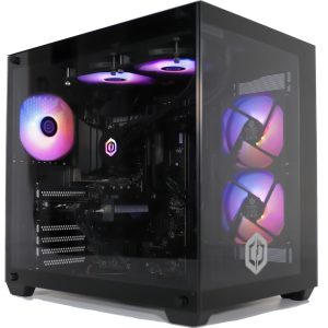 CyberpowerPC Luxe PC Gamer - Intel Core i7-12700KF, Nvidia RTX 5060 Ti 8GB, RAM 32Go, SSD NVMe 1To, 650W 80+ PSU, Wi-FI, Refroidissement Liquide, Windows 11, Ark RGB