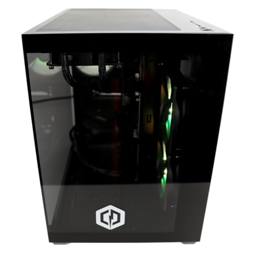 CyberpowerPC Luxe PC Gamer - Intel Core i7-12700KF, Nvidia RTX 5060 Ti 8GB, RAM 32Go, SSD NVMe 1To, 650W 80+ PSU, Wi-FI, Refroidissement Liquide, Windows 11, Ark RGB – Image 6