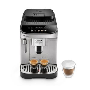 De'Longhi Magnifica Evo, Machine à Café et Cappucino avec Broyeur à Grains, ECAM292.33.SB, Argent [Exclusif Destockage Multimédia]