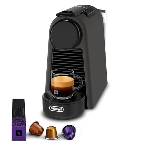 De'Longhi Nespresso Essenza Mini - Machine à Café à Capsules Nespresso, Kit de Bienvenue Inclus, Design Compact, Pression 19 Bars, Noir Mat (EN85.BKMT) – Image 2