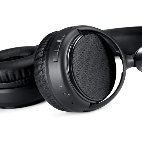 Destockage Multimédia Basics Casque supra-auriculaire Bluetooth sans fil - 35 heures d’autonomie - Noir – Image 5